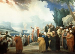 Moses Elects the Seventy Elders