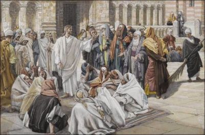 Los fariseos cuestionan a Jesús