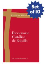 Set of 10 Doctrina Básica de la Fe: Diccionario Católico de Bolsillo