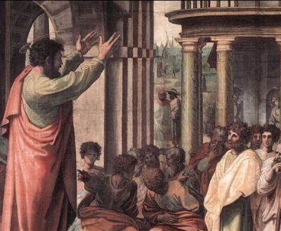 La predicación de san Pablo en Atenas