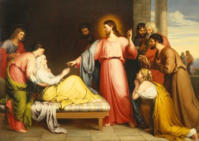 Christ Healing the Mother of Simon Peter's Wife