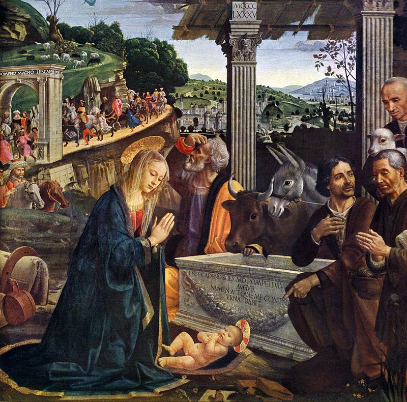 Looking at a Masterpiece, Madeleine Stebbins, Adoration of the Shepherds