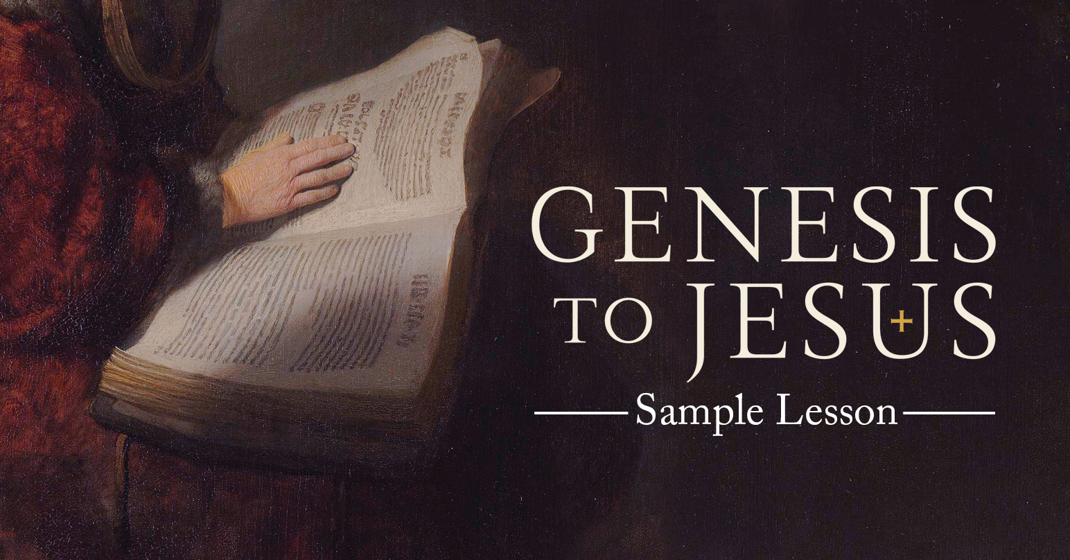 Genesis to Jesus, free streaming, genesis to jesus participant workbook, leader guide