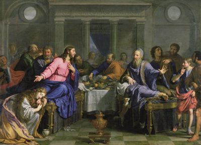 Cristo en la casa de Simon el fariseo