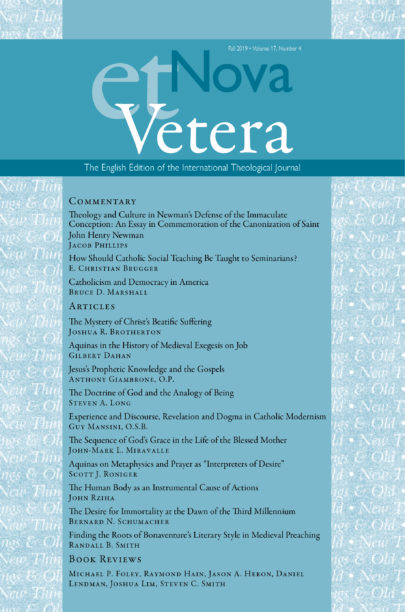 Nova et Vetera 17.4 front cover
