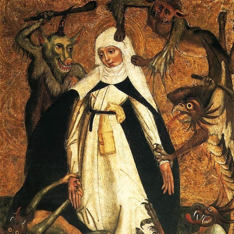 St. Catherine of Siena and Demons