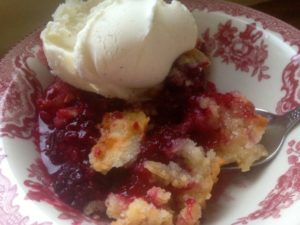 Emily Stimpson Chapman, blackberry cobbler,